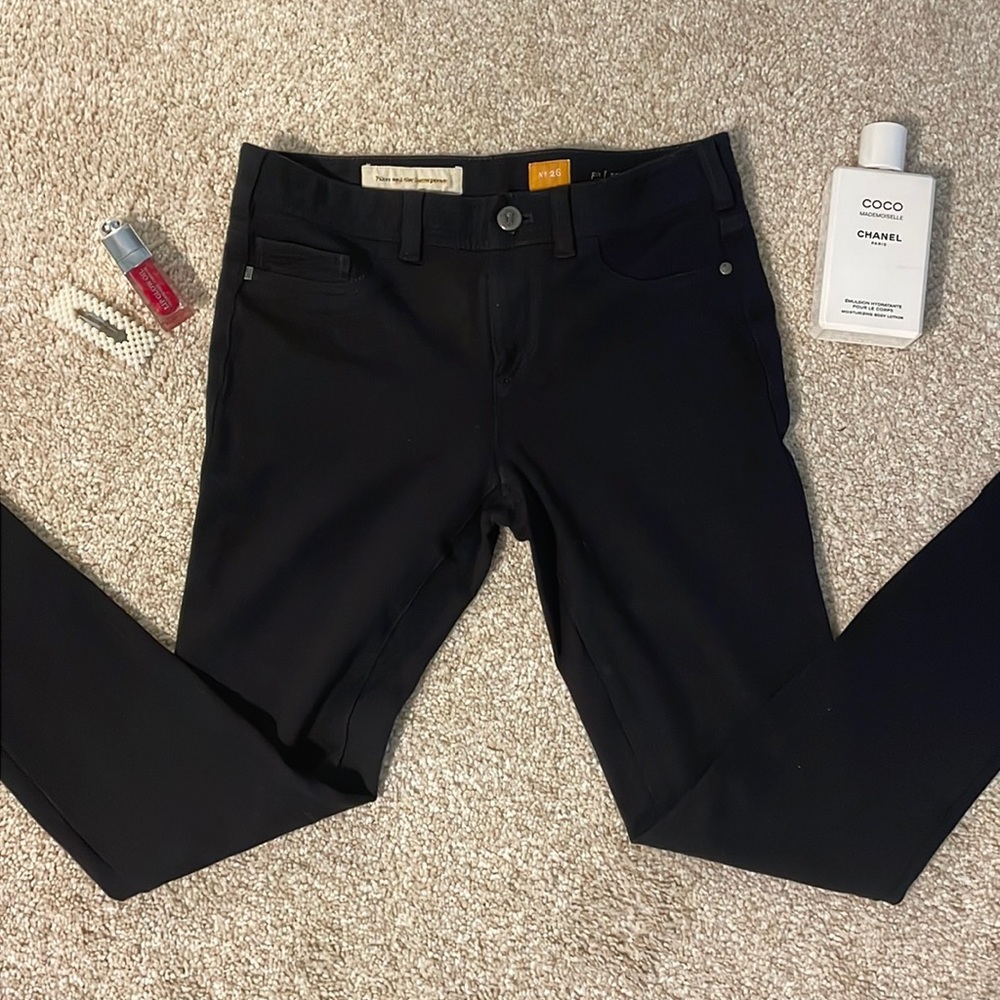 Anthropologie Pilcro and the Letterpress black skinny jeans